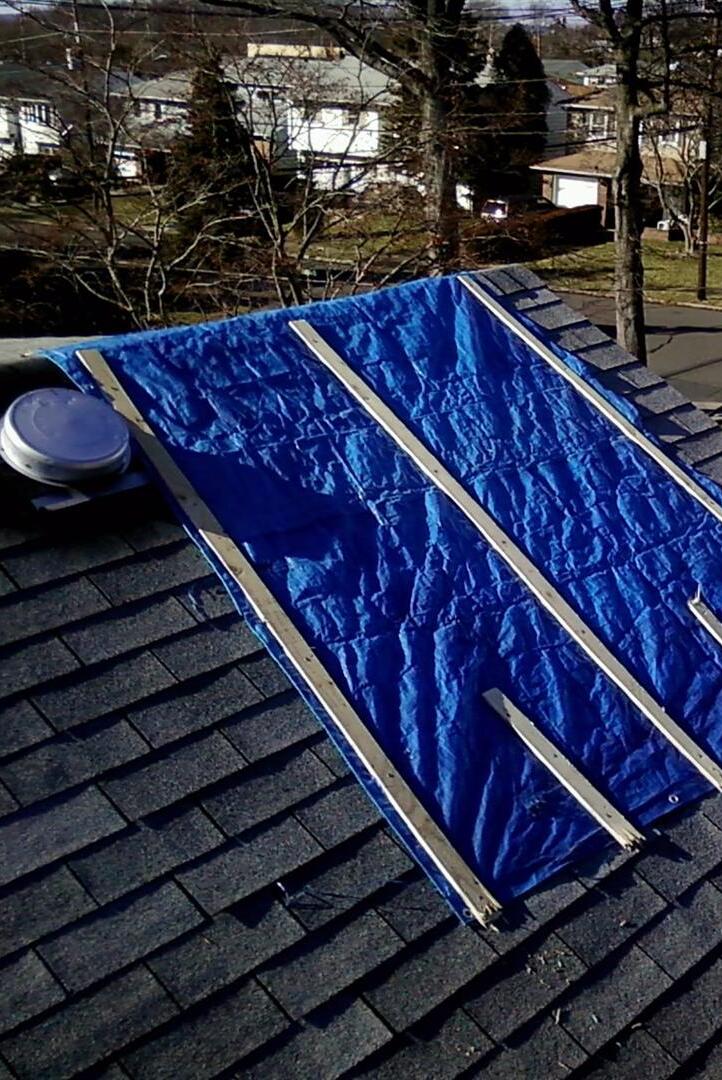 construction putback and roof tarping services in Frisco